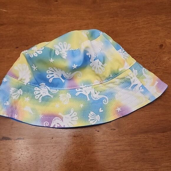 Tommy Bahama Bucket Hat Beach Hat Cap Toddler 2T-4T Blue - Picture 3 of 4